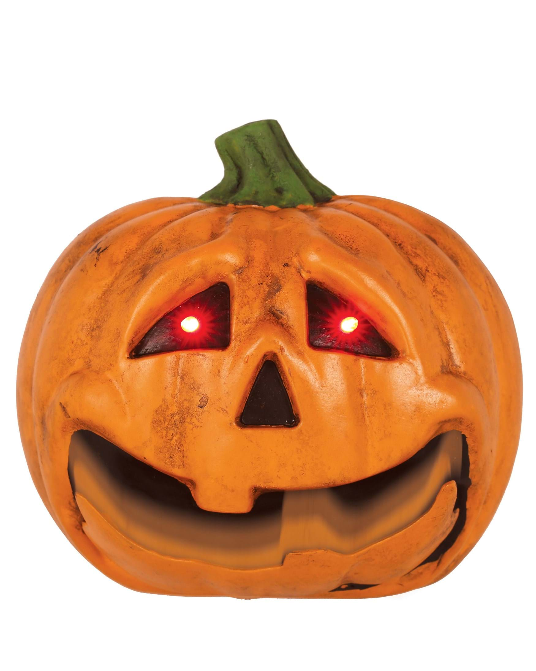 7 Light Up Talking Jack O Lantern w/ Moving Jaw Decoration