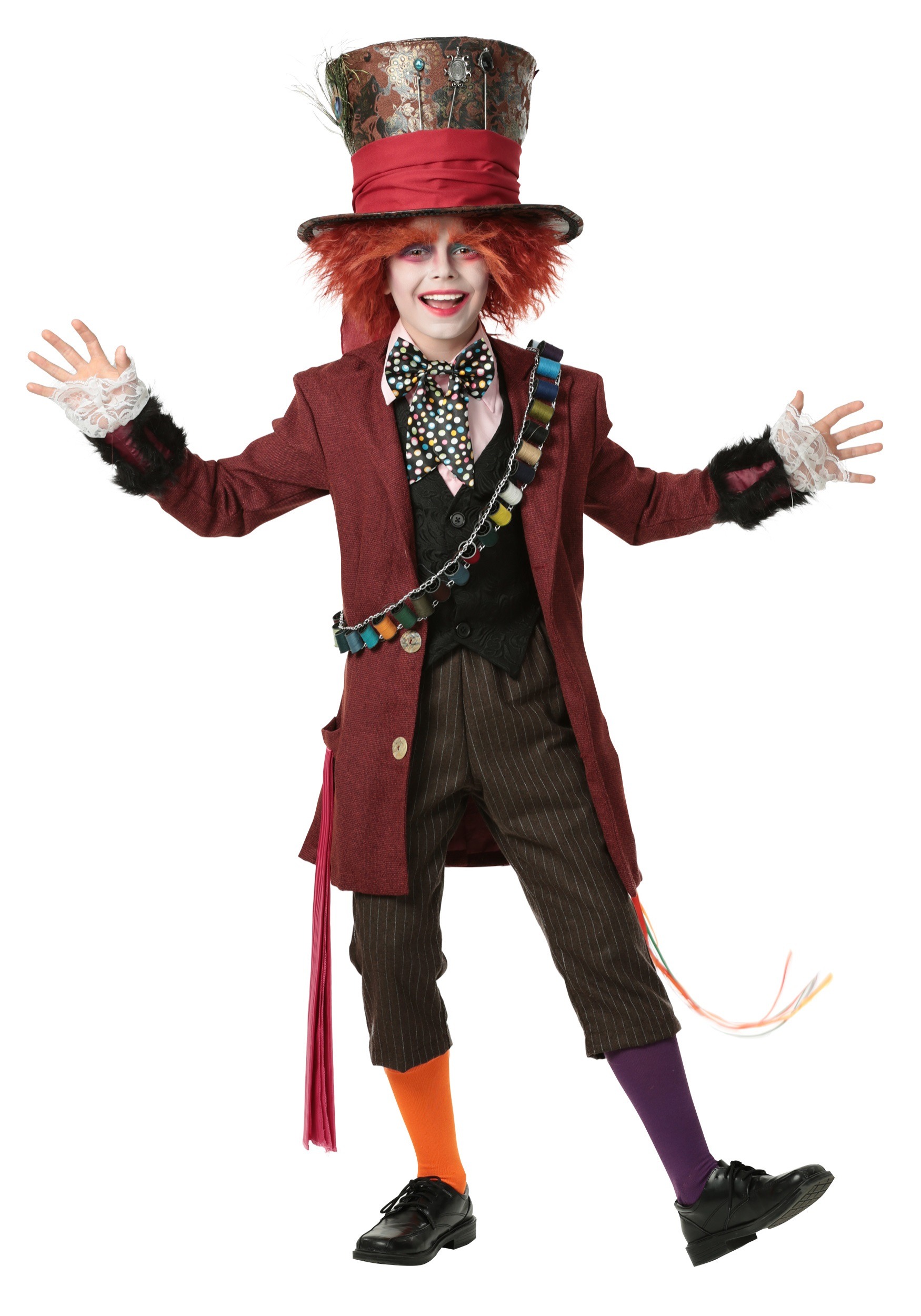 Authentic Kid's Mad Hatter Costume | Mad Hatter Halloween Costumes