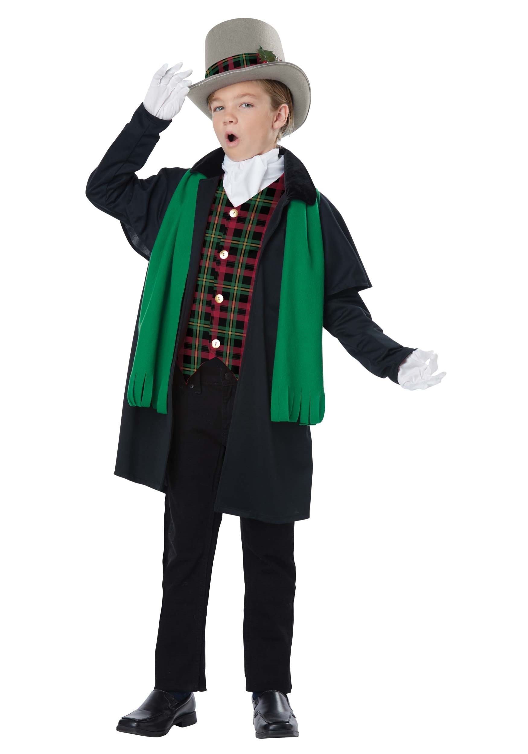 Holiday Caroler Costume for a Boy
