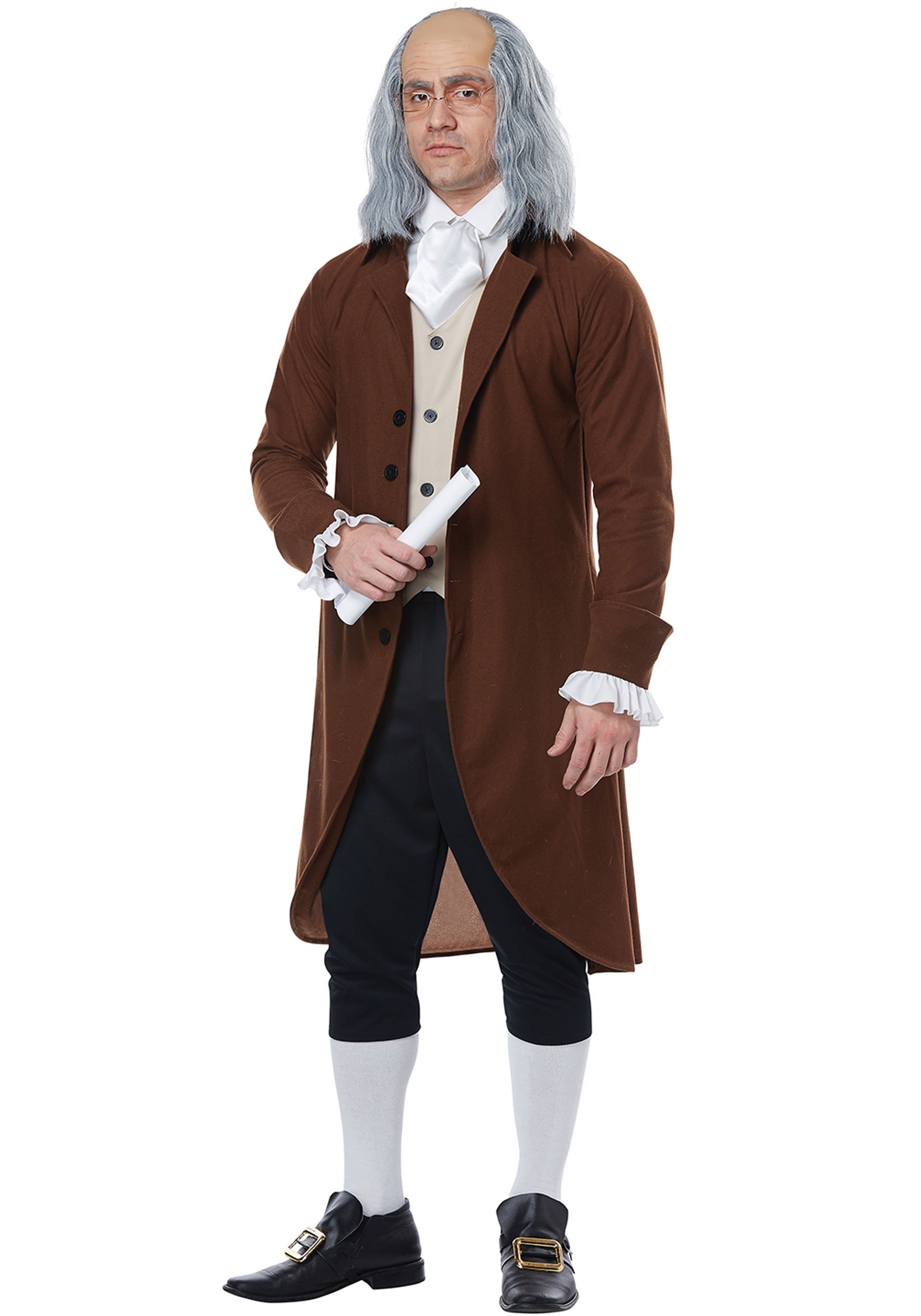 Benjamin Franklin Adult Costume | Historical Figures Costumes
