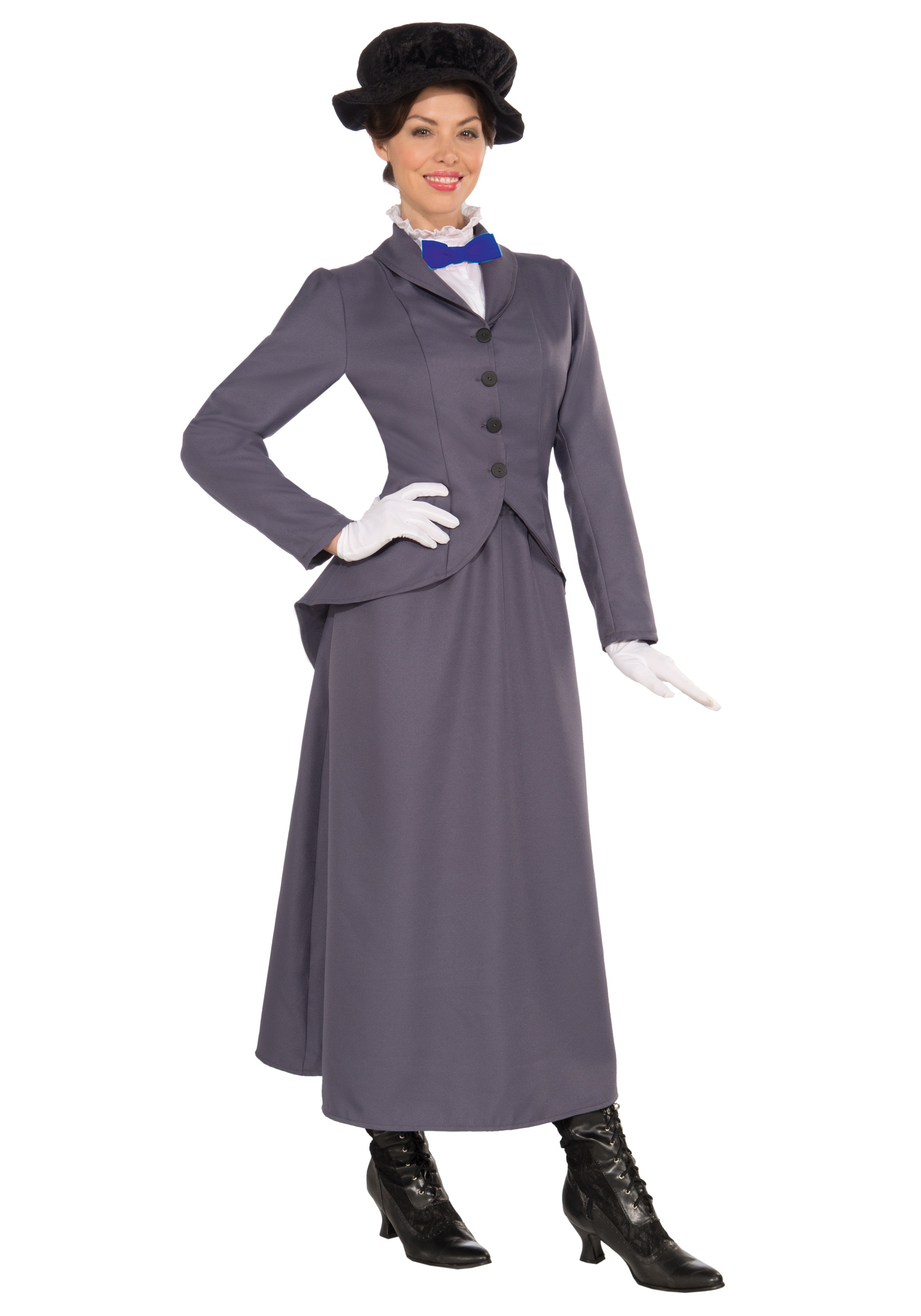 Women's English Nanny Costume