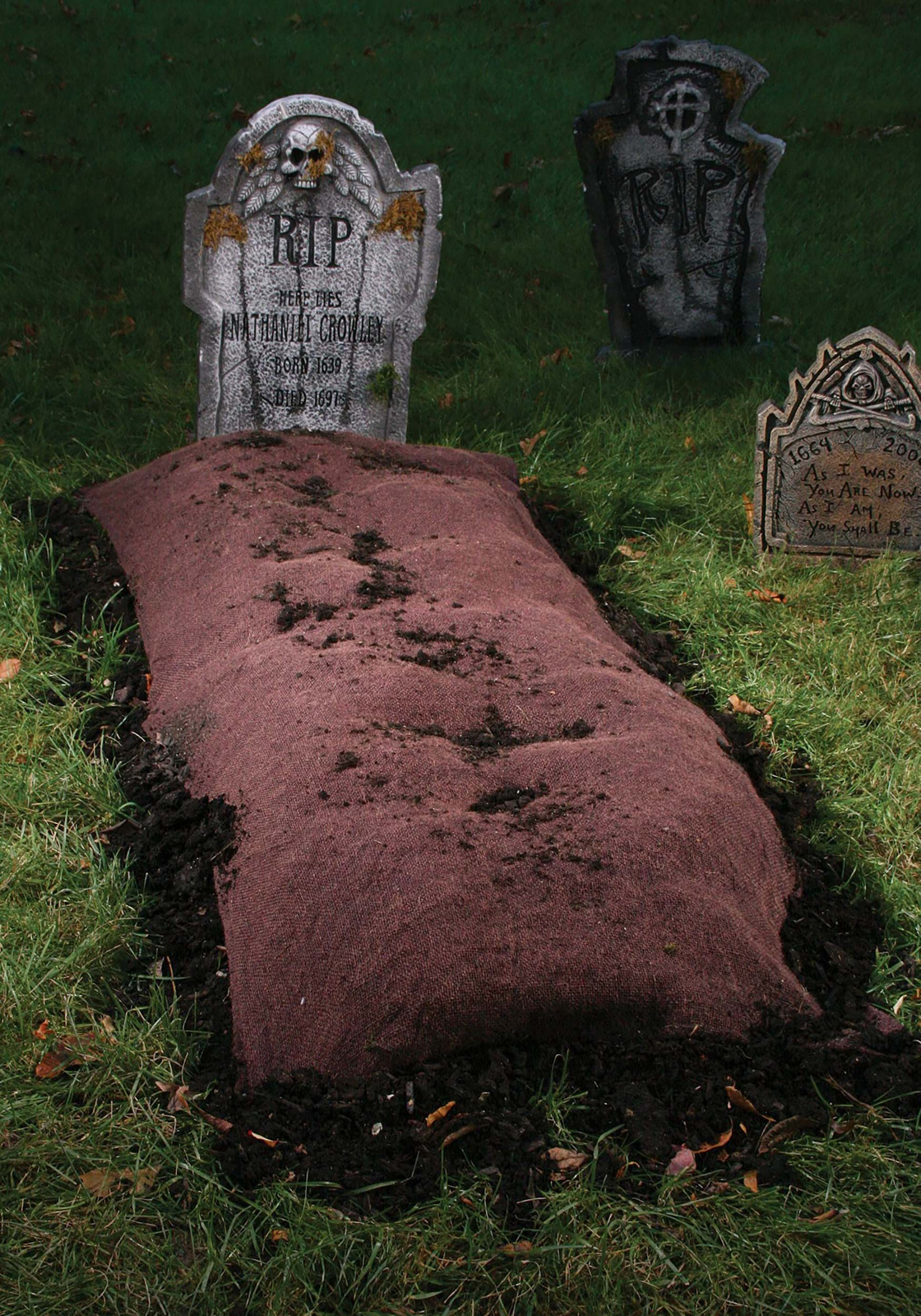 Graveyard Dirt Mound Prop Decoration | Graveyard Decorations