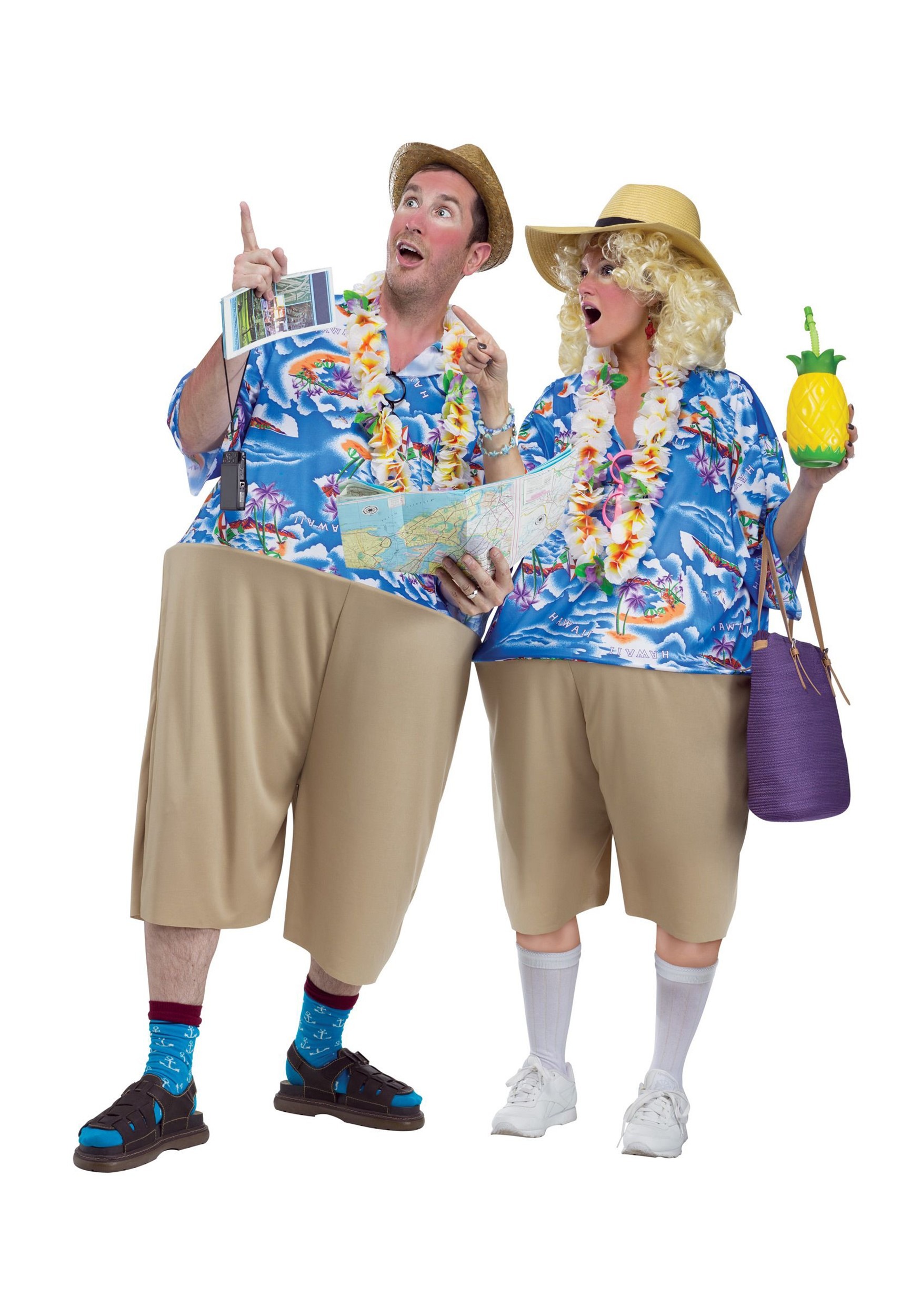 Adult Tourist Tacky Costume
