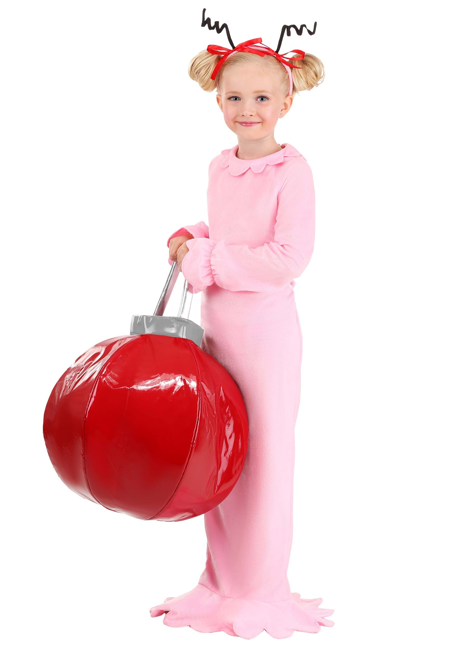 Kid's Classic Dr. Seuss Cindy Lou Who Costume | How the Grinch Stole Christmas Costumes