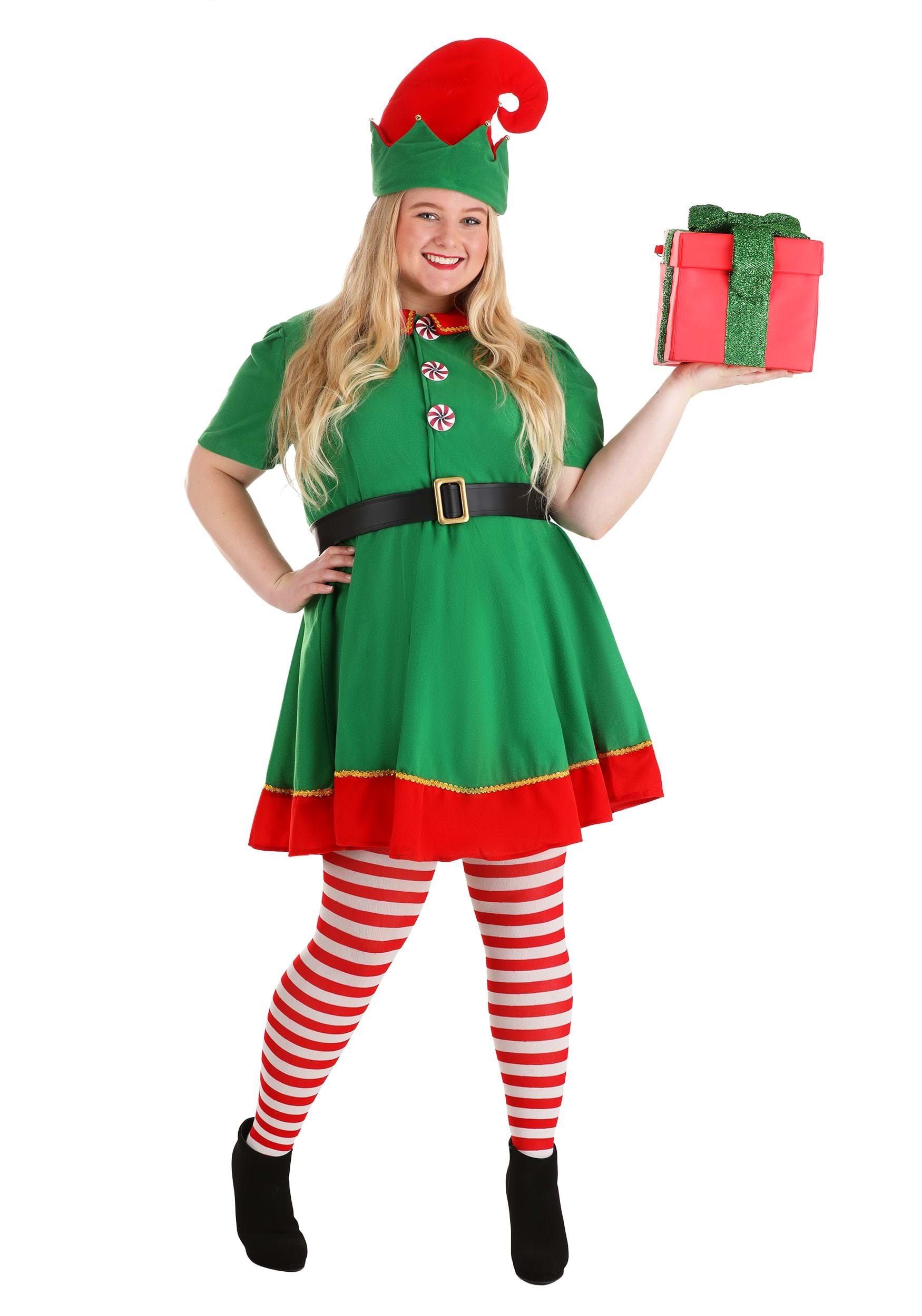 Plus Size Holiday Elf Costume | Holiday Costumes