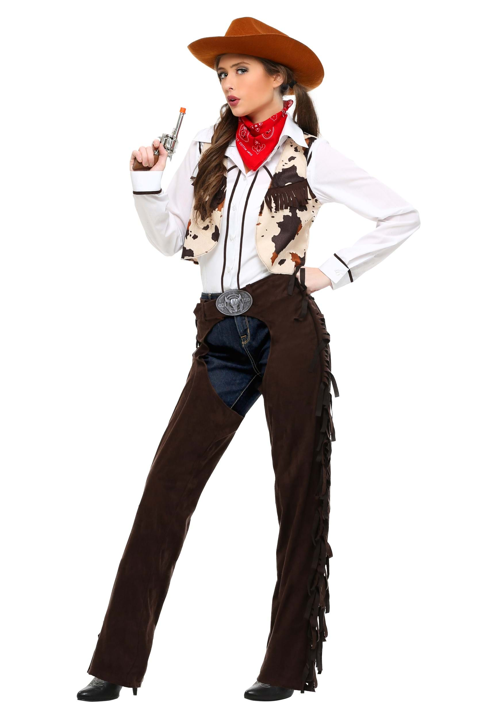 Adult Cowgirl Chaps Costume | Cowgirl Costumes