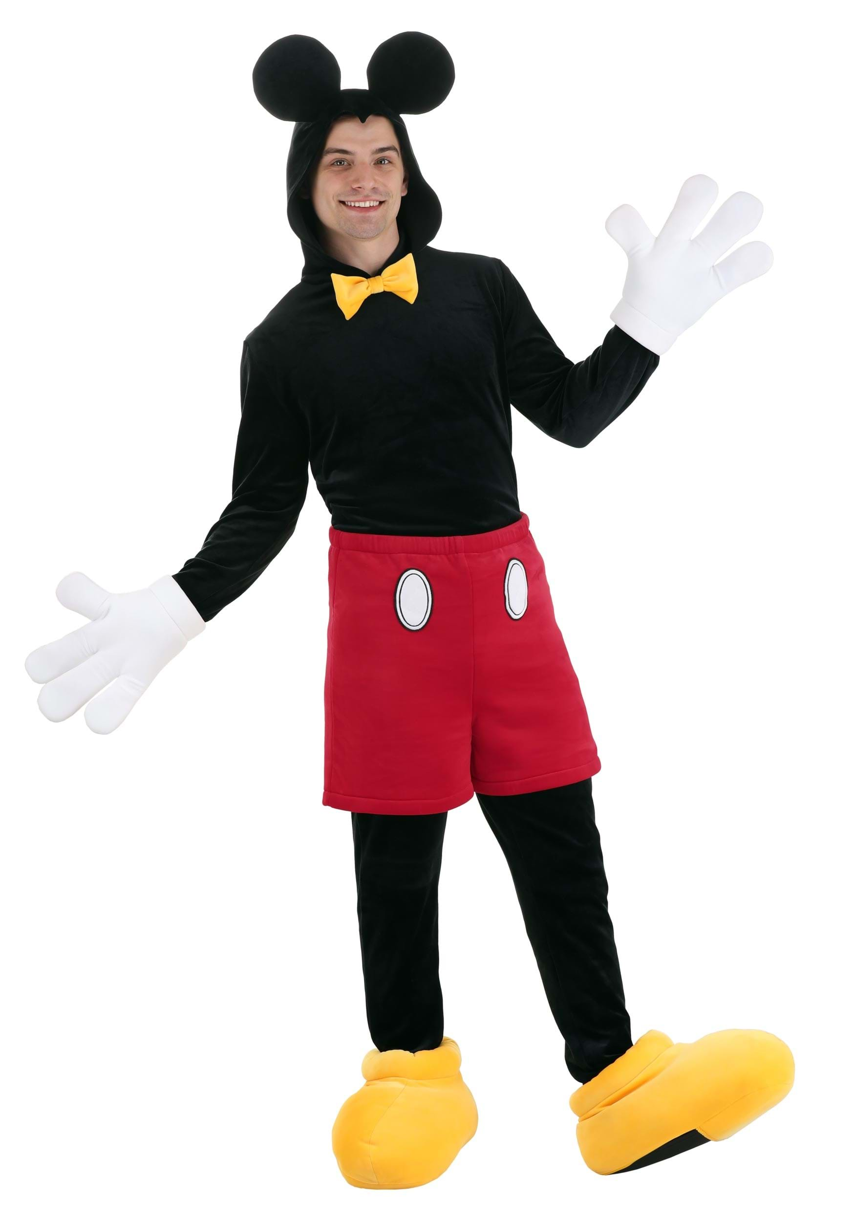 Deluxe Disney Mickey Mouse Adult Costume | Disney Costumes