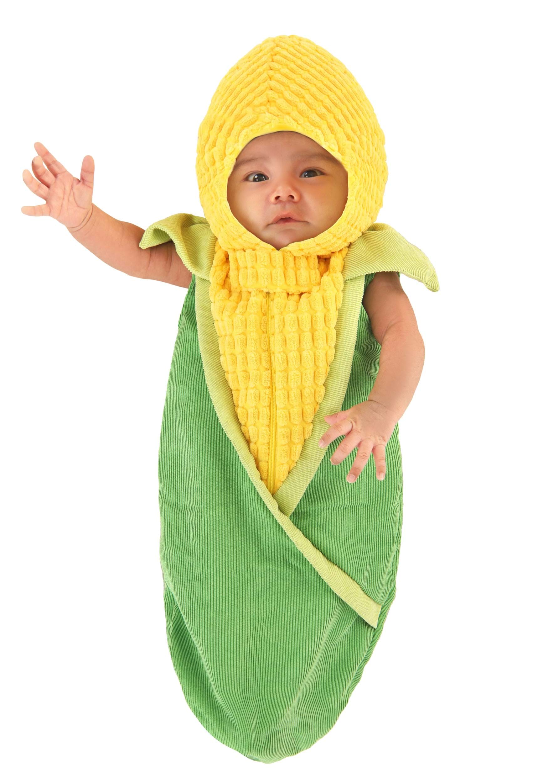 Infant Aww Shucks Corn on the Cob Costume Bunting | Food Costumes