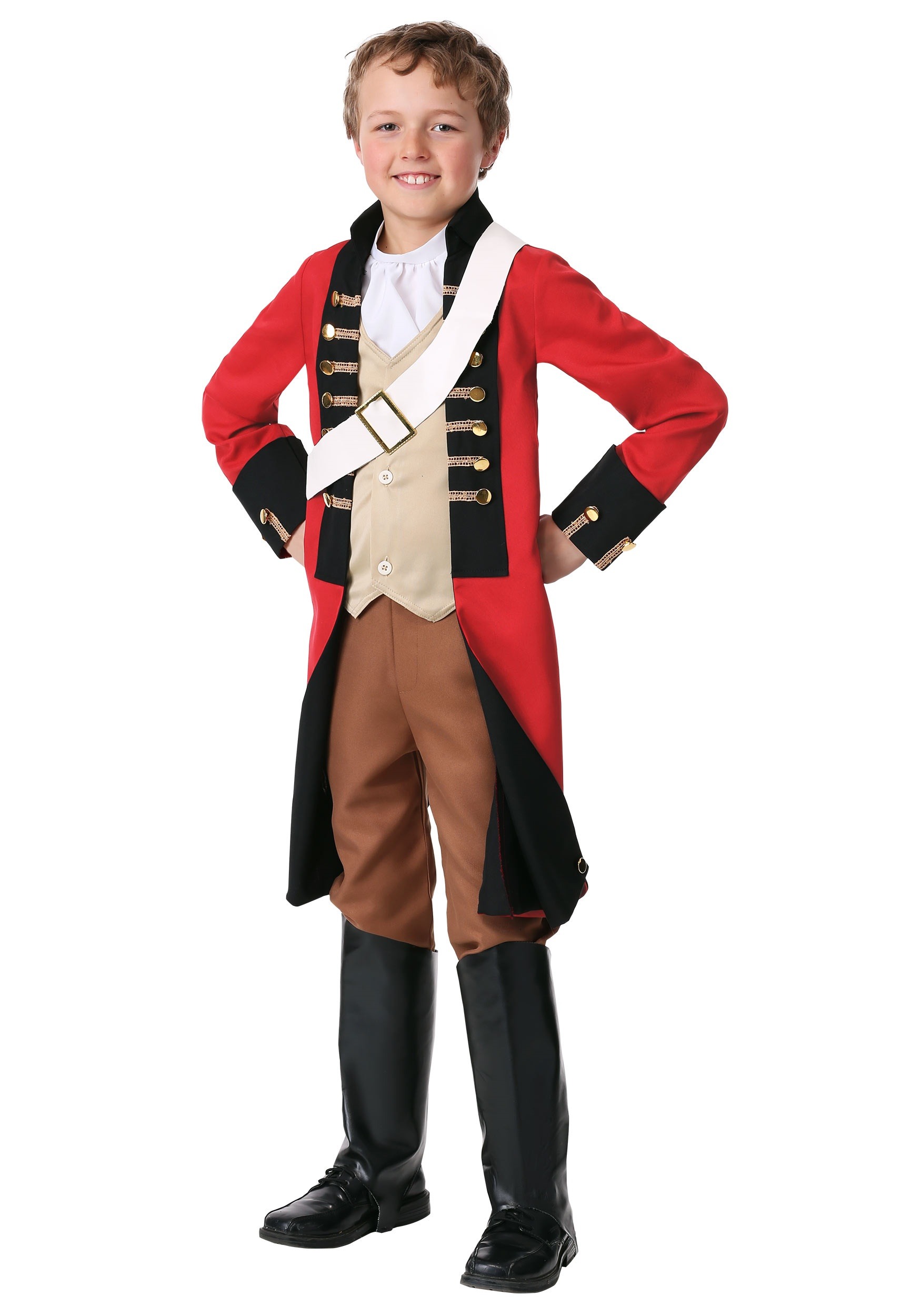 British Redcoat Kids Costume