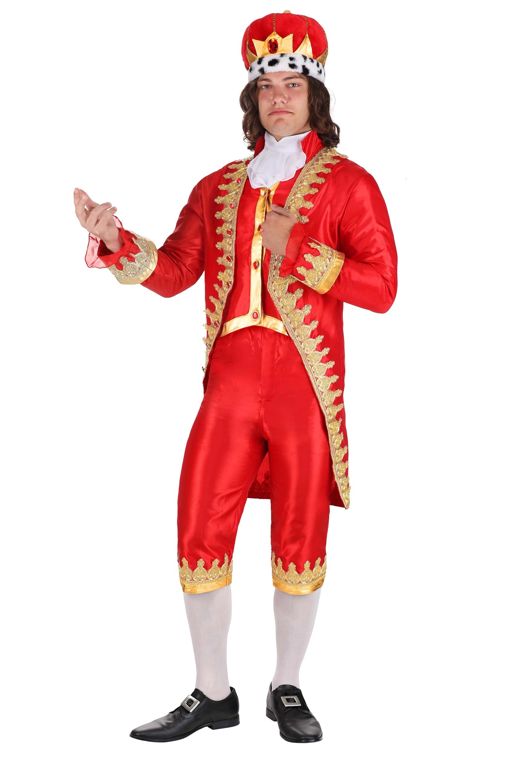 Adult King George Costume | Men