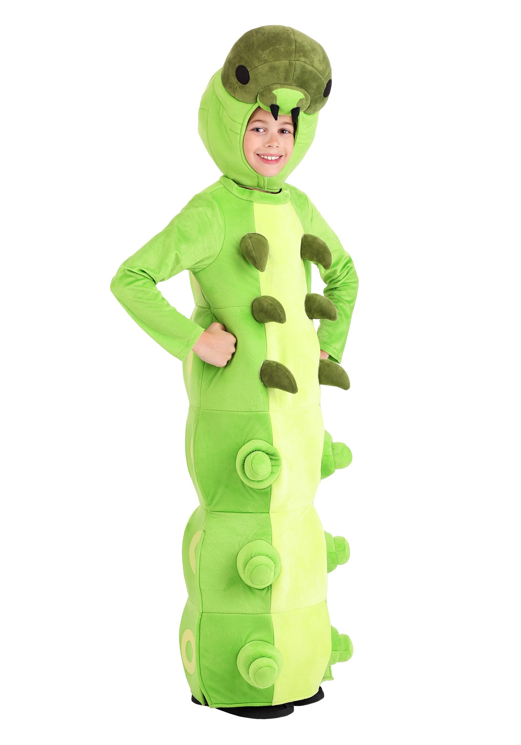 Green Caterpillar Kid
