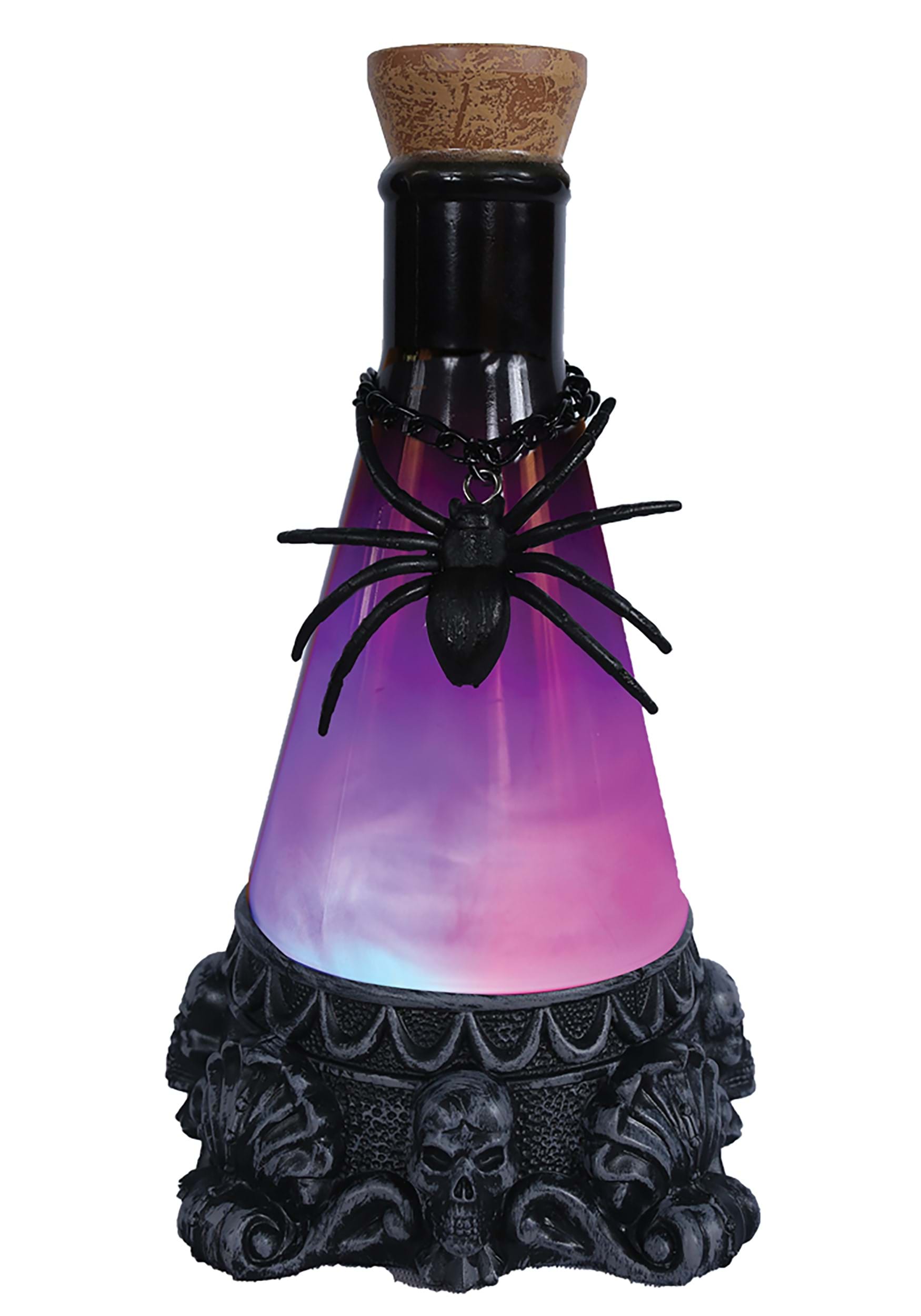12-Inch Light Up Potion Bottle Decoration | Halloween Home Decorations
