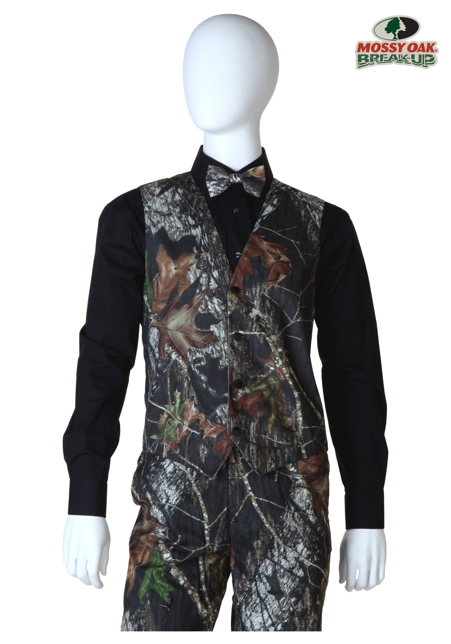 Tall Mossy Oak Full Back Adult Vest | Wedding Accessories