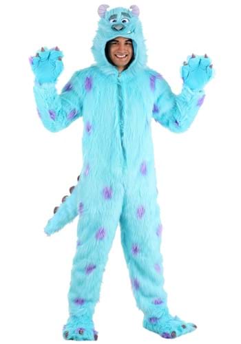 Adult Hooded Disney Monsters Inc Sulley Costume
