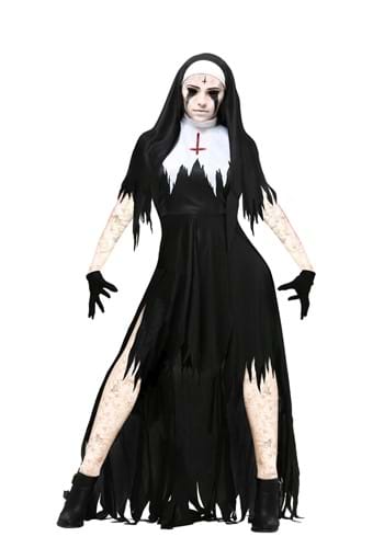 Women&#39;s Dreadful Nun Costume