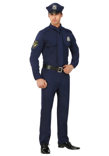 Plus Size Men&#39;s Cop Costume