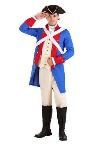 Men&#39;s American Revolution Soldier Costume