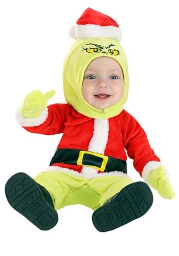 Infant The Grinch Santa Costume