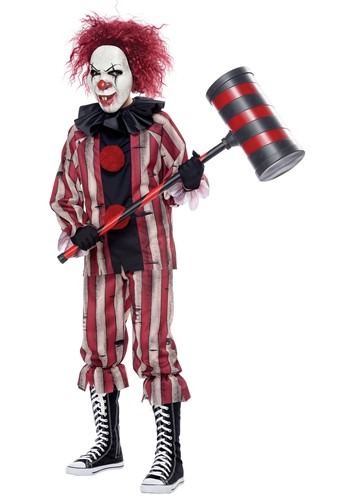 Boy&#39;s Nightmare Clown Costume