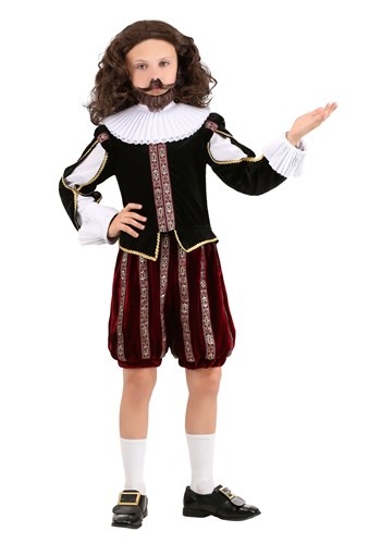 Boy&#39;s William Shakespeare Costume