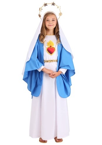 Girl&#39;s Nativity Mary Costume