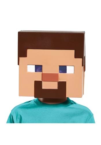 Kid&#39;s Minecraft Steve Vacuform Mask