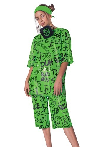 Kid&#39;s Classic Green Billie Eilish Costume