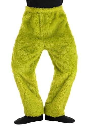 Adult Dr. Seuss Grinch Green Fur Pants