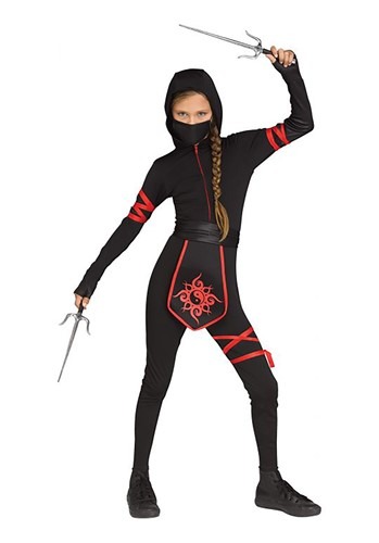 Girl&#39;s Ninja Warrior Costume