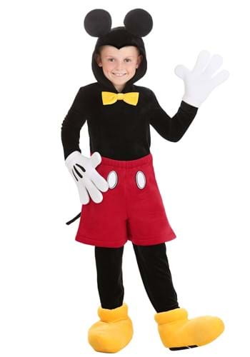 Deluxe Kid&#39;s Disney Mickey Mouse Costume
