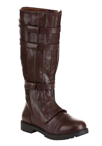Men&#39;s Brown Boots with Straps