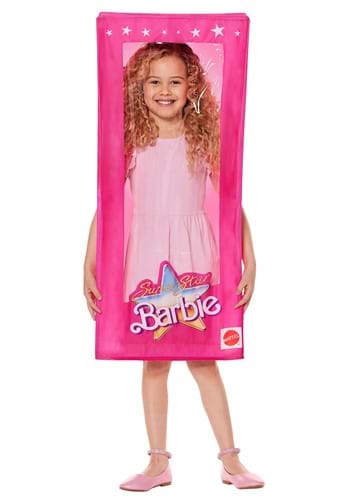 Kid&#39;s Barbie Box Costume