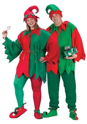 Adult Plus Size Elf Costume