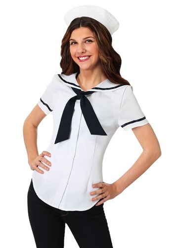 Women&#39;s Plus Size Sweet Sailor Costume Set