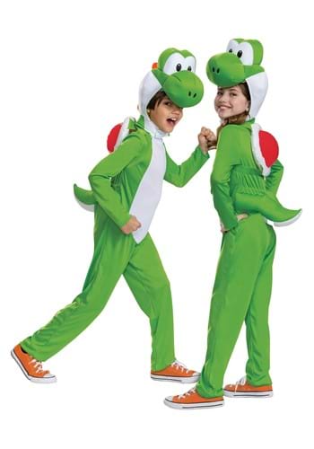 Super Mario Brothers Yoshi Deluxe Costume for Kids