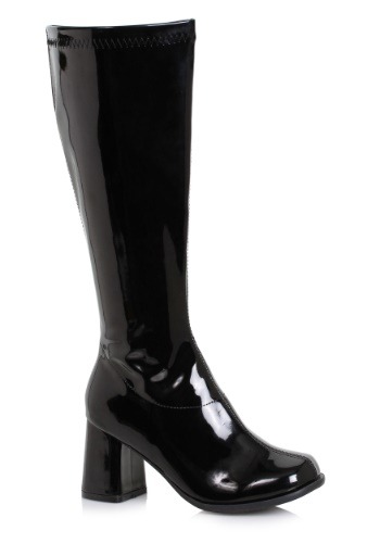Women&#39;s Black Wide Width Gogo Boots