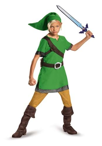 Boy&#39;s Legend of Zelda Link Classic Costume