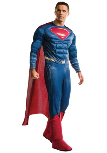 Men&#39;s Justice League Deluxe Superman Costume