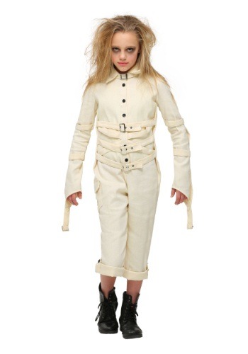 Girl&#39;s Classic Straitjacket Costume
