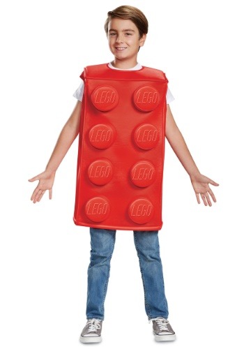 Lego Kid&#39;s Red Brick Costume