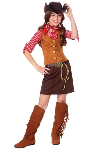 Girl&#39;s Wild West Gun Slinger Costume