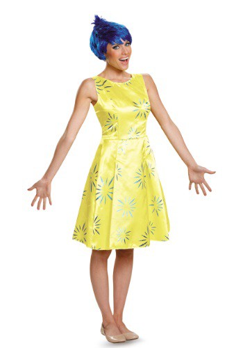 Women&#39;s Disney Inside Out Joy Deluxe Costume