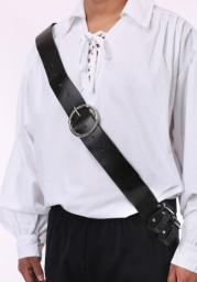 Black Shoulder Strap Sword Holder Accessory