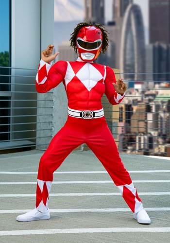 Power Rangers Boy&#39;s Red Ranger Costume