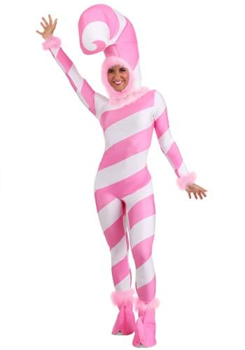Women&#39;s Pink Candy Cane Costume