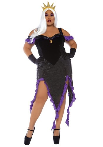 Plus Size Sultry Sea Witch Costume for Adult&#39;s