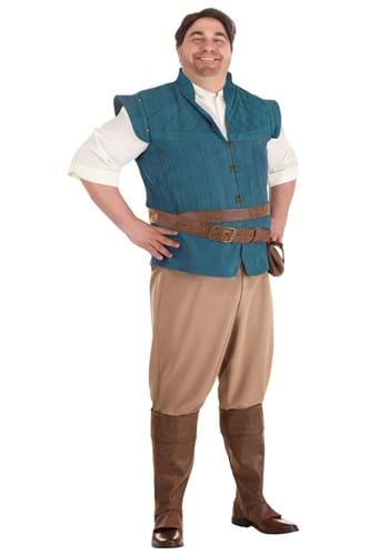 Plus Size Tangled Flynn Rider Men&#39;s Costume