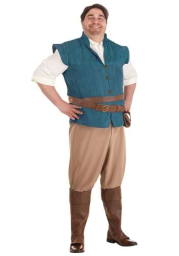Plus Size Tangled Flynn Rider Men's Costume