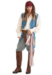 Captain Jack Sparrow Mens Costume