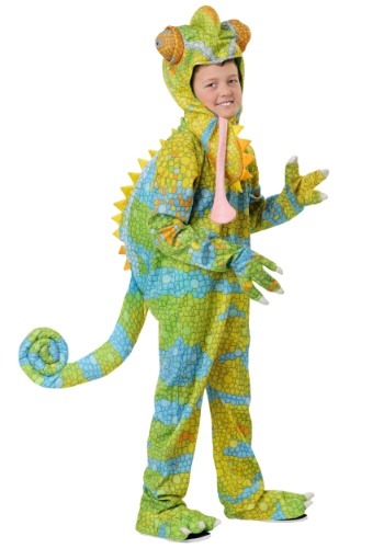 Child&#39;s Realistic Chameleon Costume